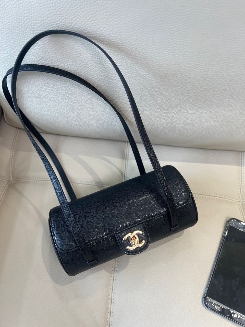 cylindrical handbag 10*20.5*10cm