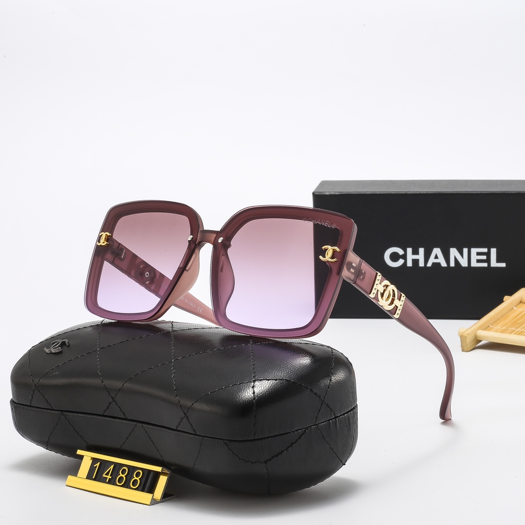 CHA Fashion New Retro Ladies Sunglasses-Luxeon