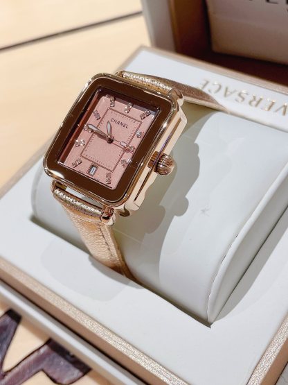 C style Watch Modern Classic Fashion Design Leather Watchband-Luxeon