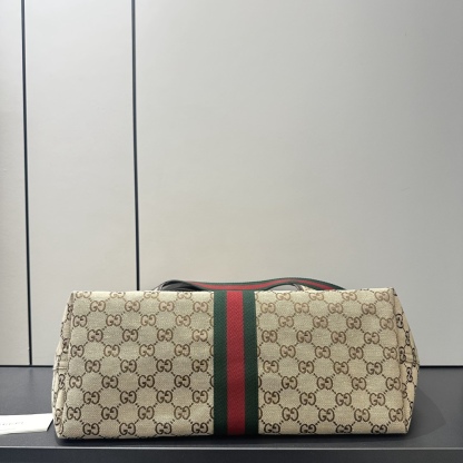 apricot woven tote bag