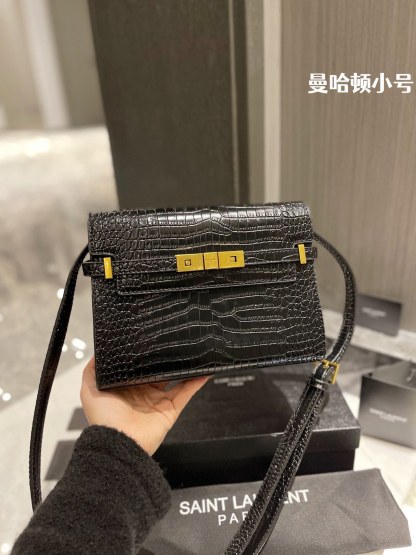 Saint Laurent Y style Manhattan Box Bags Messenger Bags-Luxeon