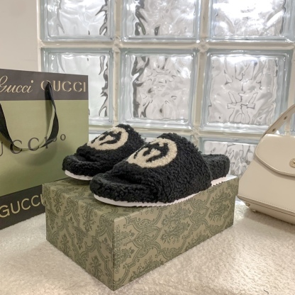 G style winter wool slippers-Luxeon