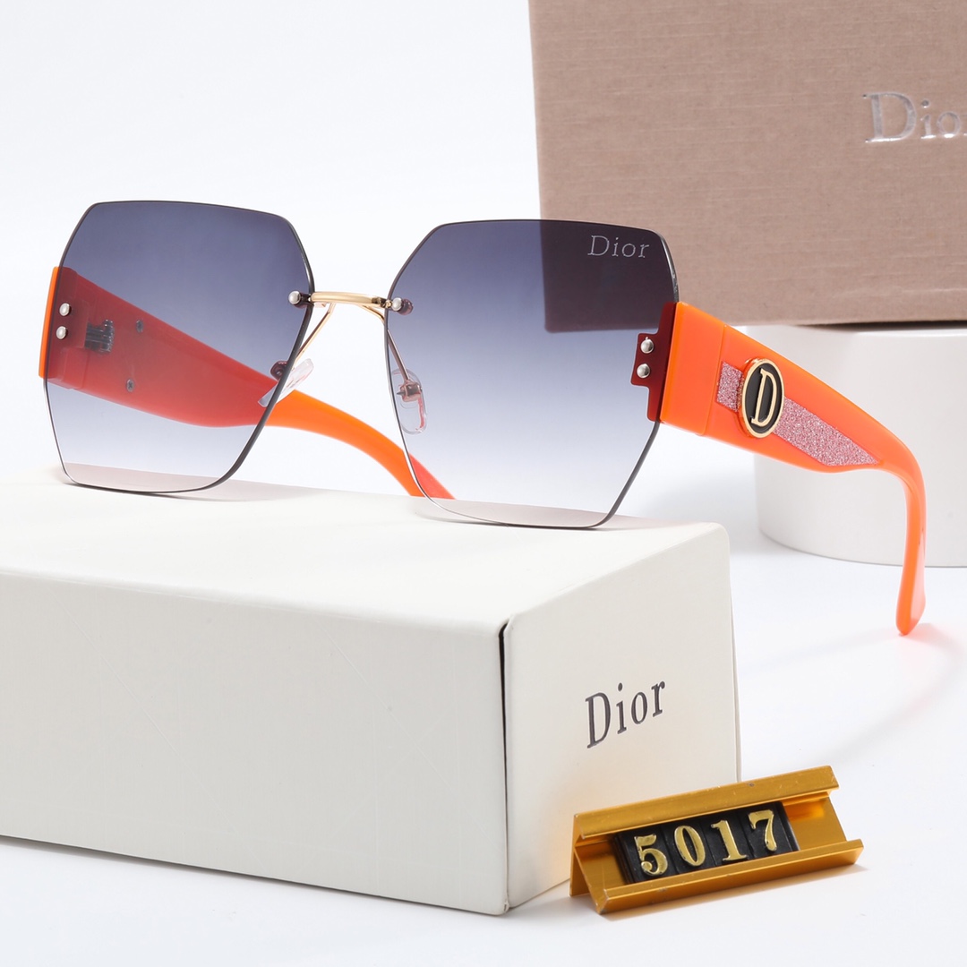 D style fashion sunglasses-Luxeon