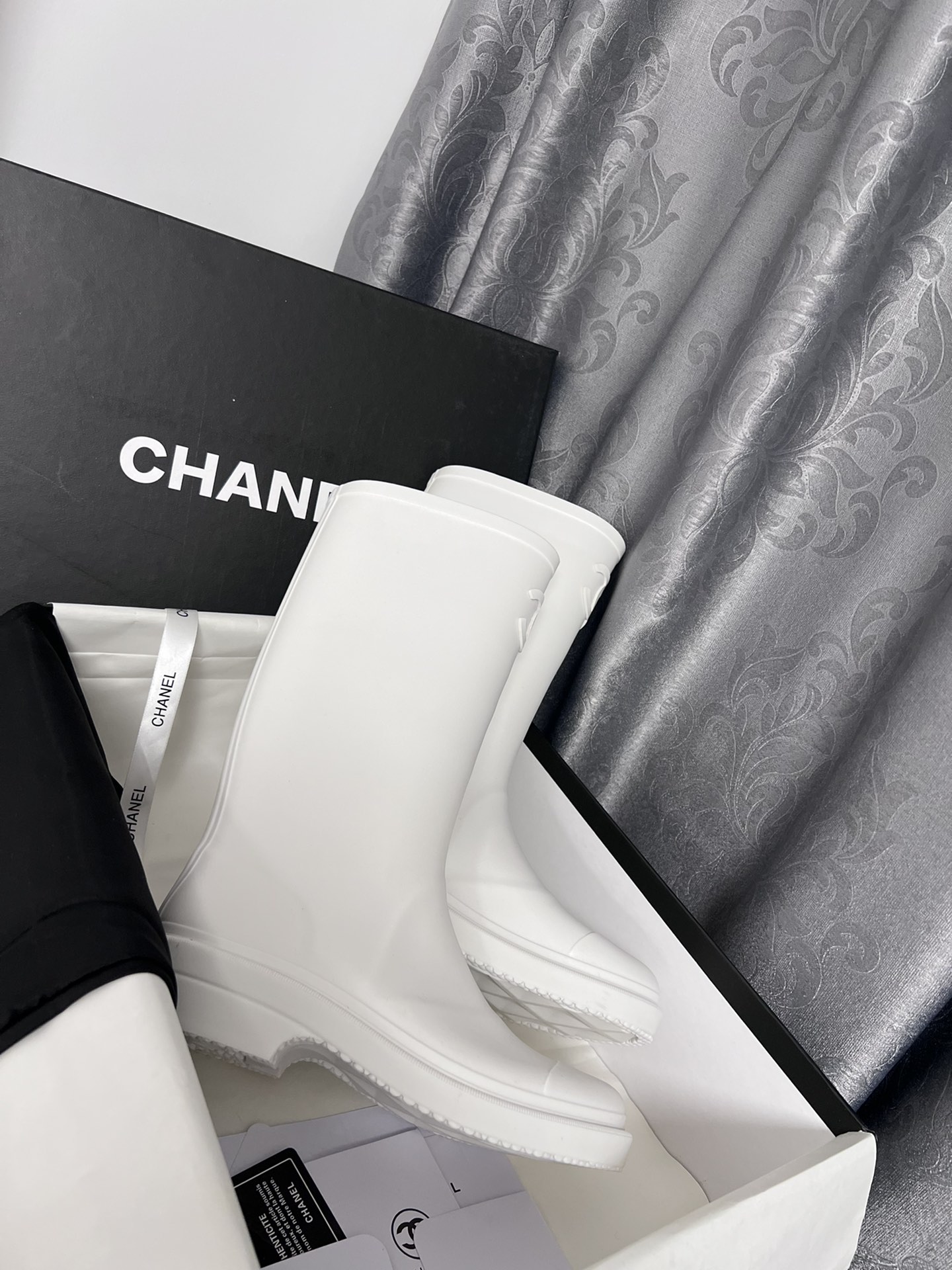 C style vintage rain boots-Luxeon