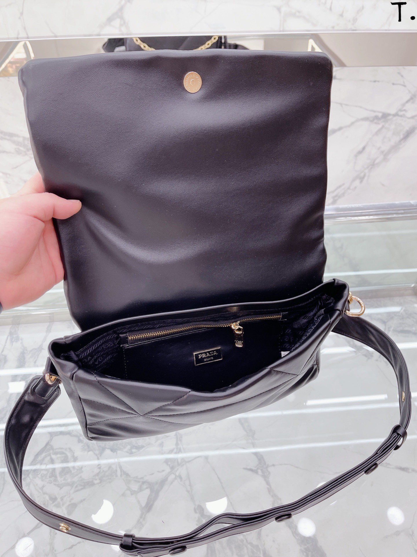 P style Messenger Bags Padding Cotton Bags-Luxeon