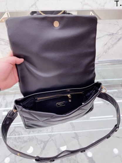 P style Messenger Bags Padding Cotton Bags-Luxeon