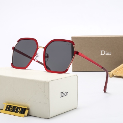 D style fashion new retro glasses-Luxeon