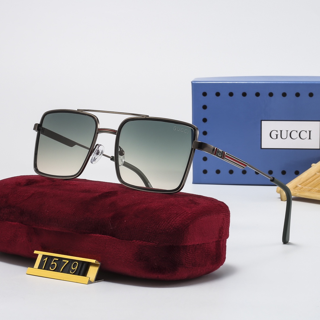 Guc Fashion women Retro New Sunglasses-Luxeon