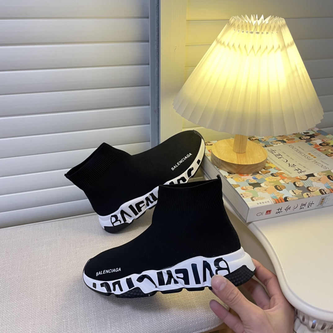 women knitted sock boots-Luxeon