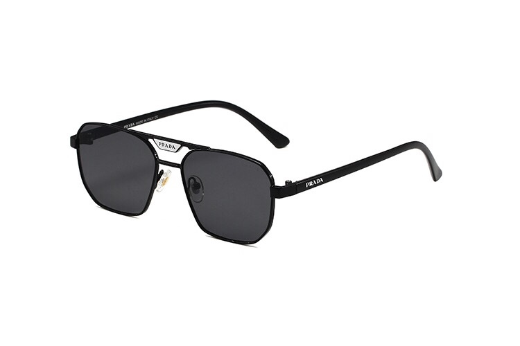 Pad Metal Frame Stylish Vintage Sunglasses-Luxeon