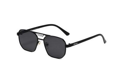 Pad Metal Frame Stylish Vintage Sunglasses-Luxeon