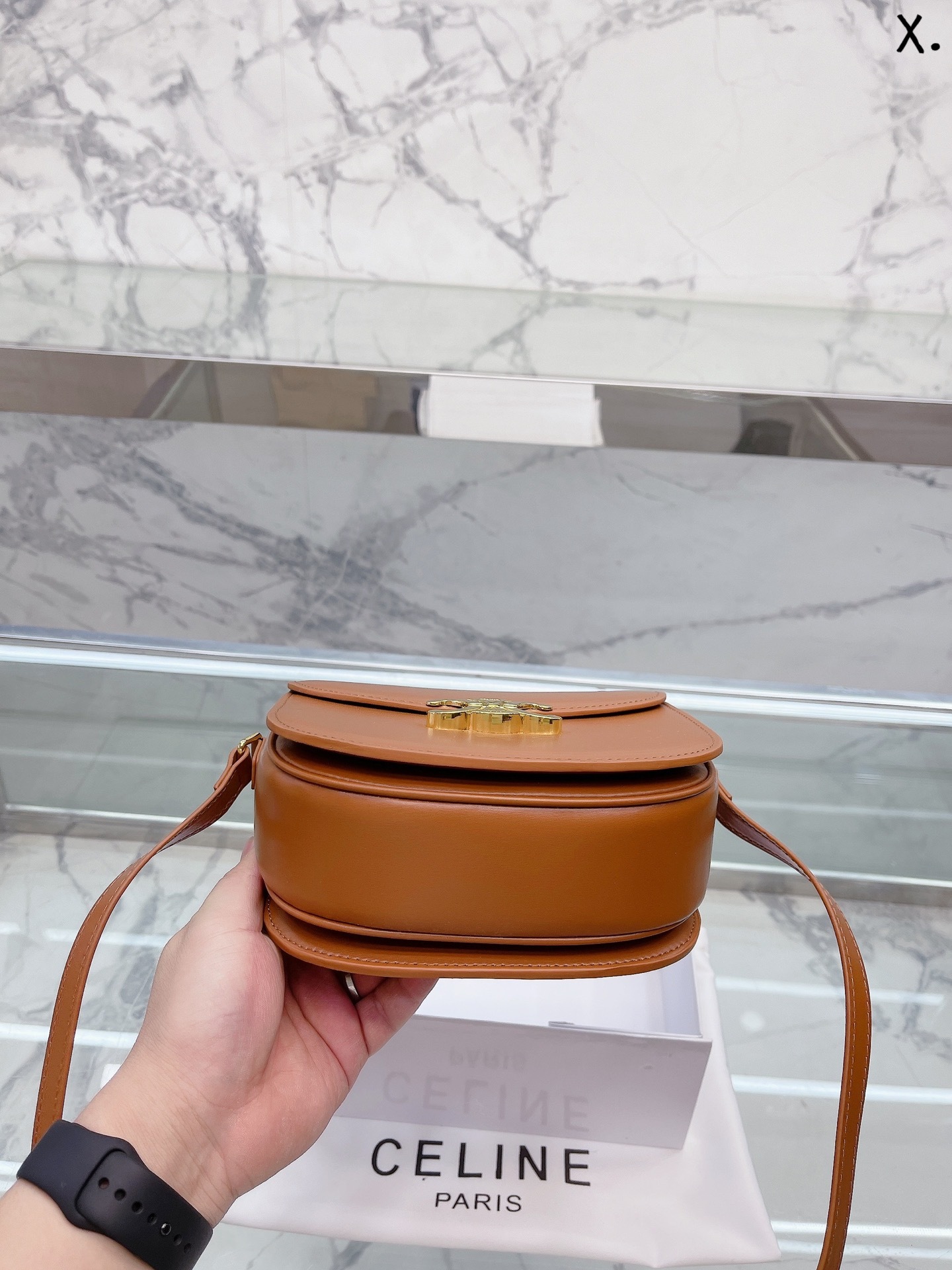 C style Teen Besace saddle bags-Luxeon