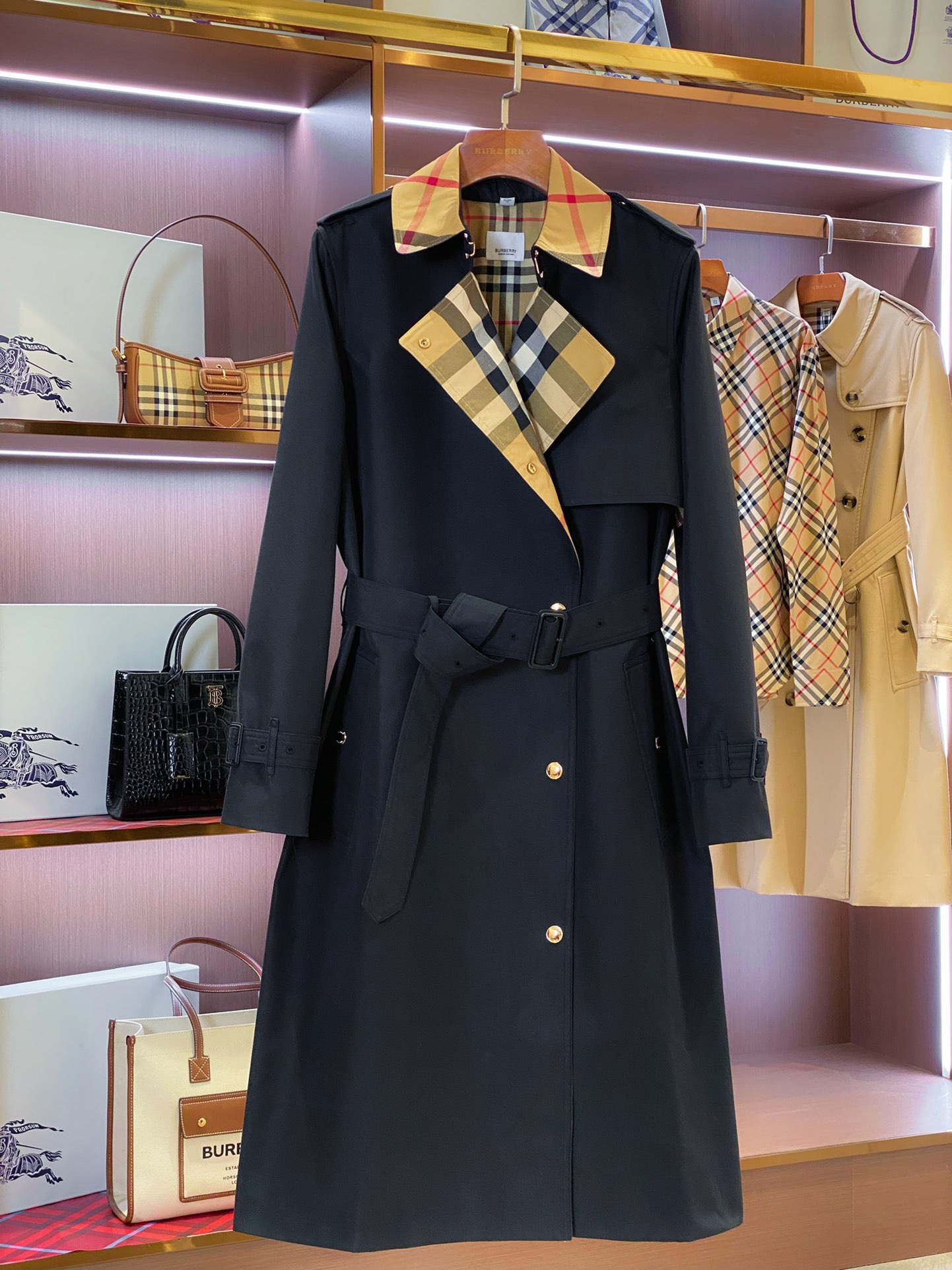 Long trench coat