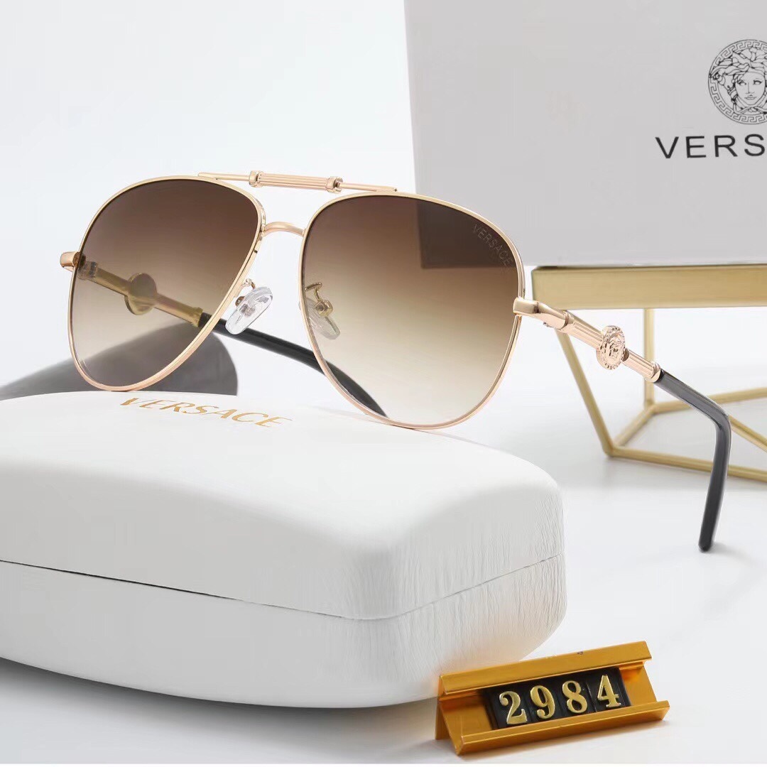 Fashion Vintage Ladies Metal Frame Sunglasses-Luxeon
