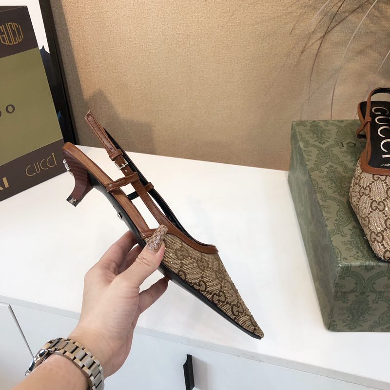 G style vintage women sandals pumps-Luxeon