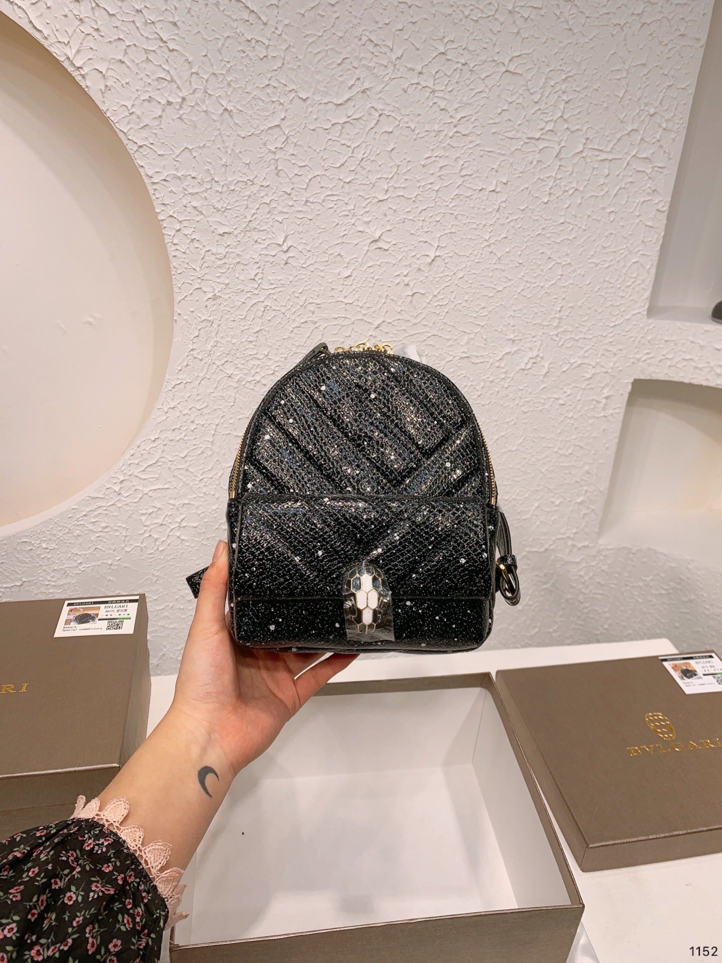 BVLGARI Mini Backpack-Luxeon