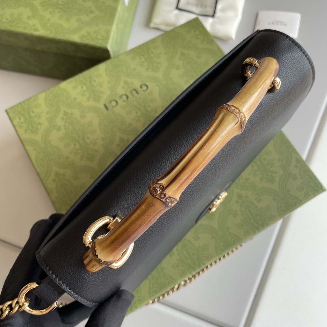 G style bamboo handbag-Luxeon