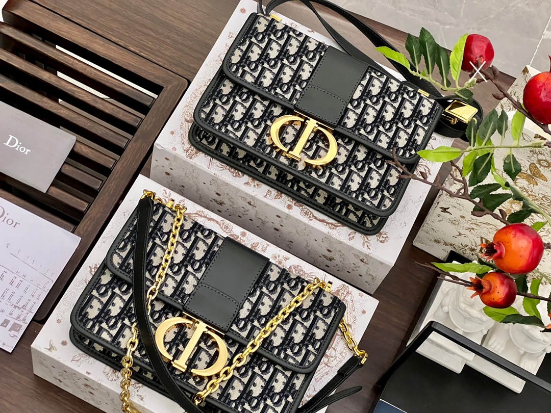 D style Montaigne 30 shoulder bags-Luxeon