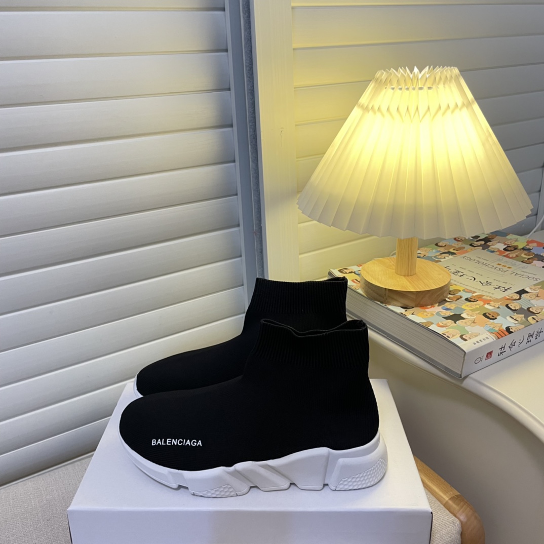 women knitted sock boots-Luxeon