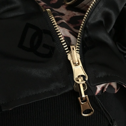 Reversible leopard-print jacket S-XL