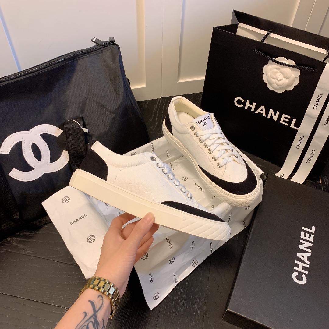 C style Vintage retro sneakers casual shoes-Luxeon