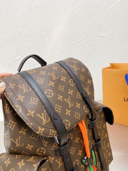 L style bag Backpack For Unisex-Luxeon