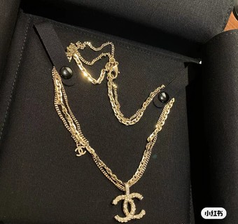 C style New Double Chain Necklace-Luxeon