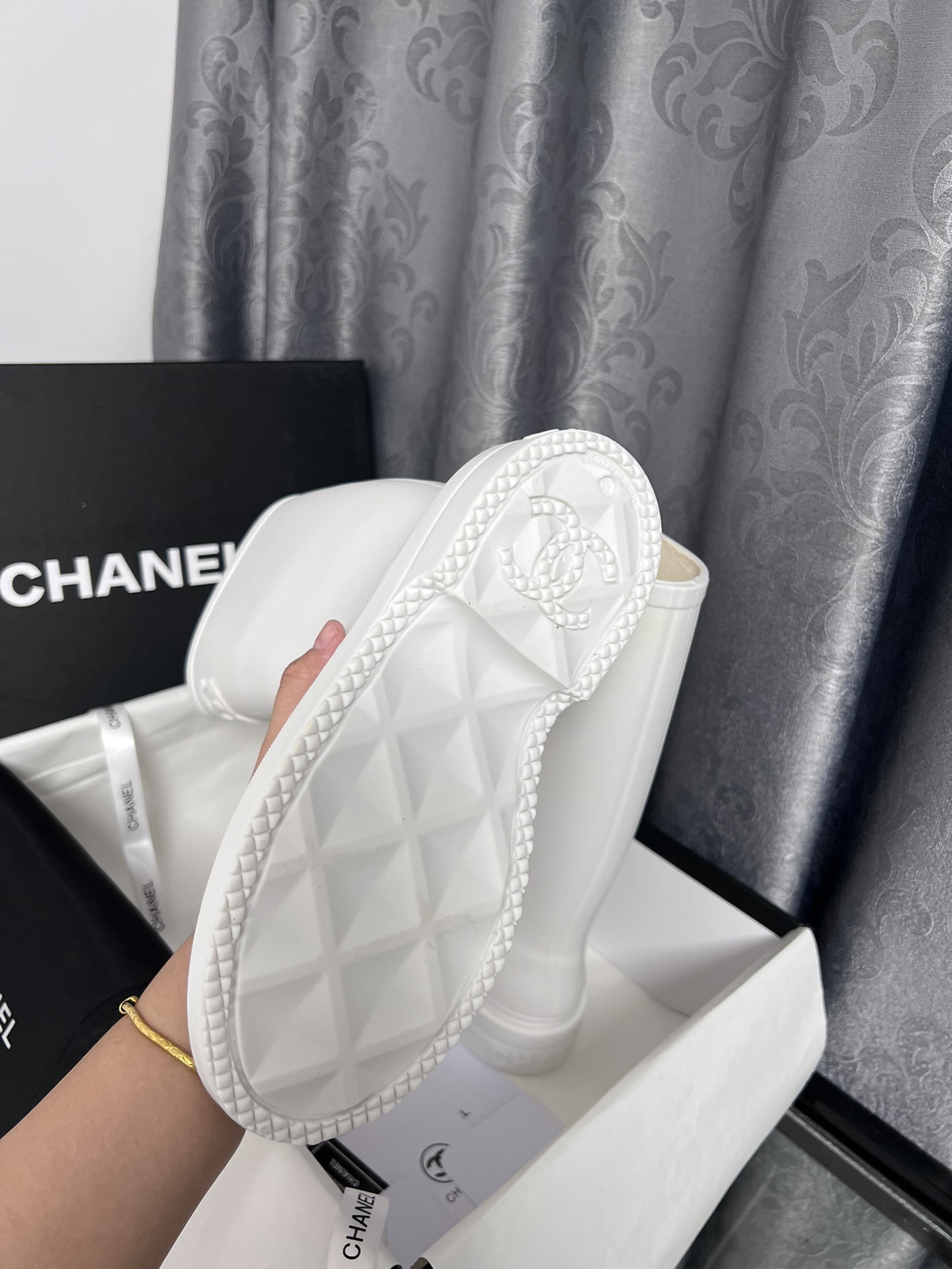 C style vintage rain boots-Luxeon