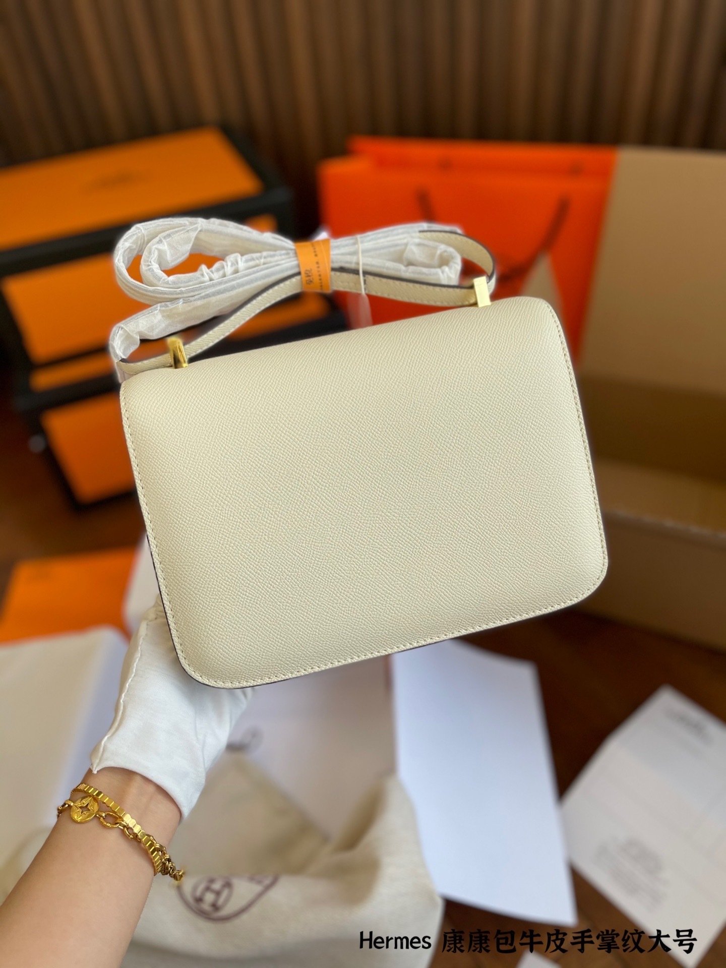 H style Handbags Square Shoulder Bags-Luxeon