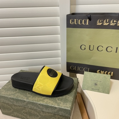 G style couple thick sole sandals-Luxeon