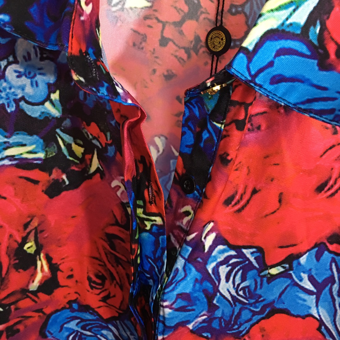 Versace printed shirt-Luxeon