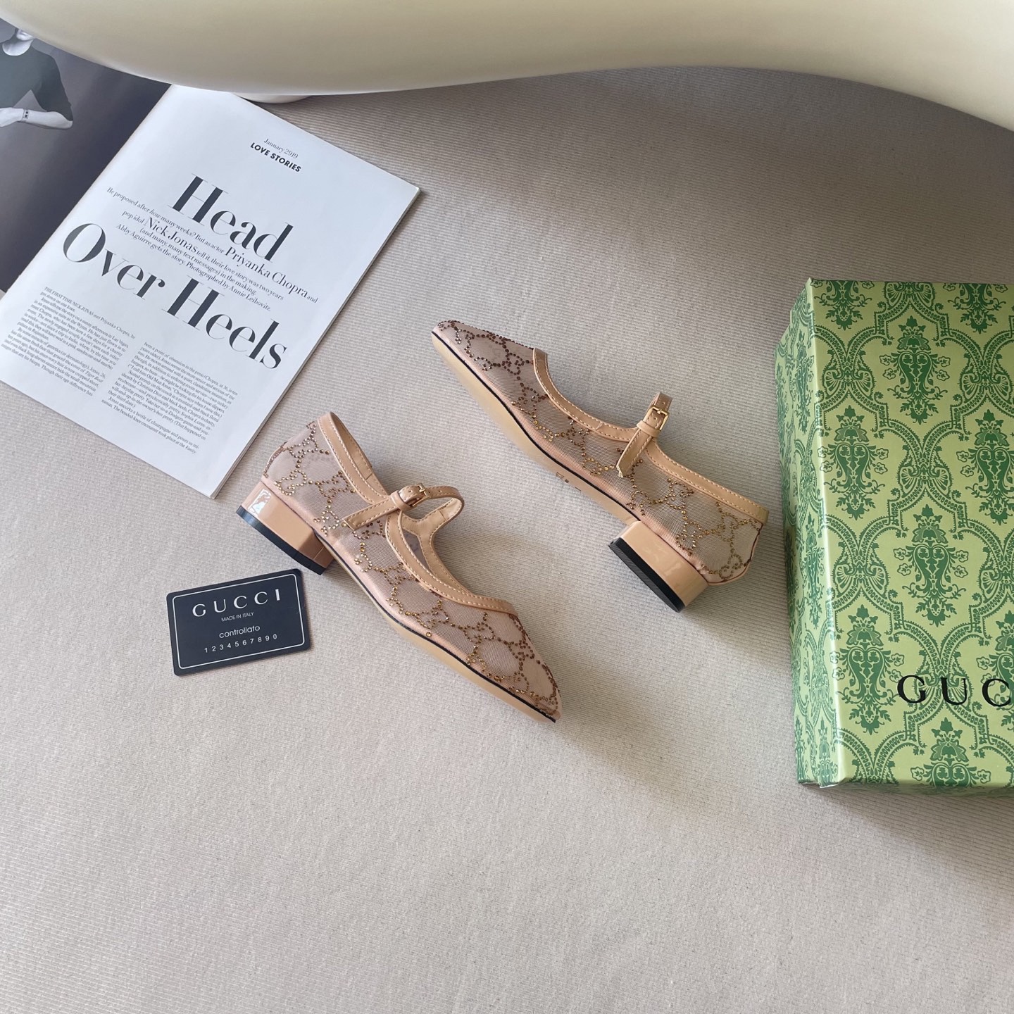 Rhinestone Mary Jane Casual Shoes