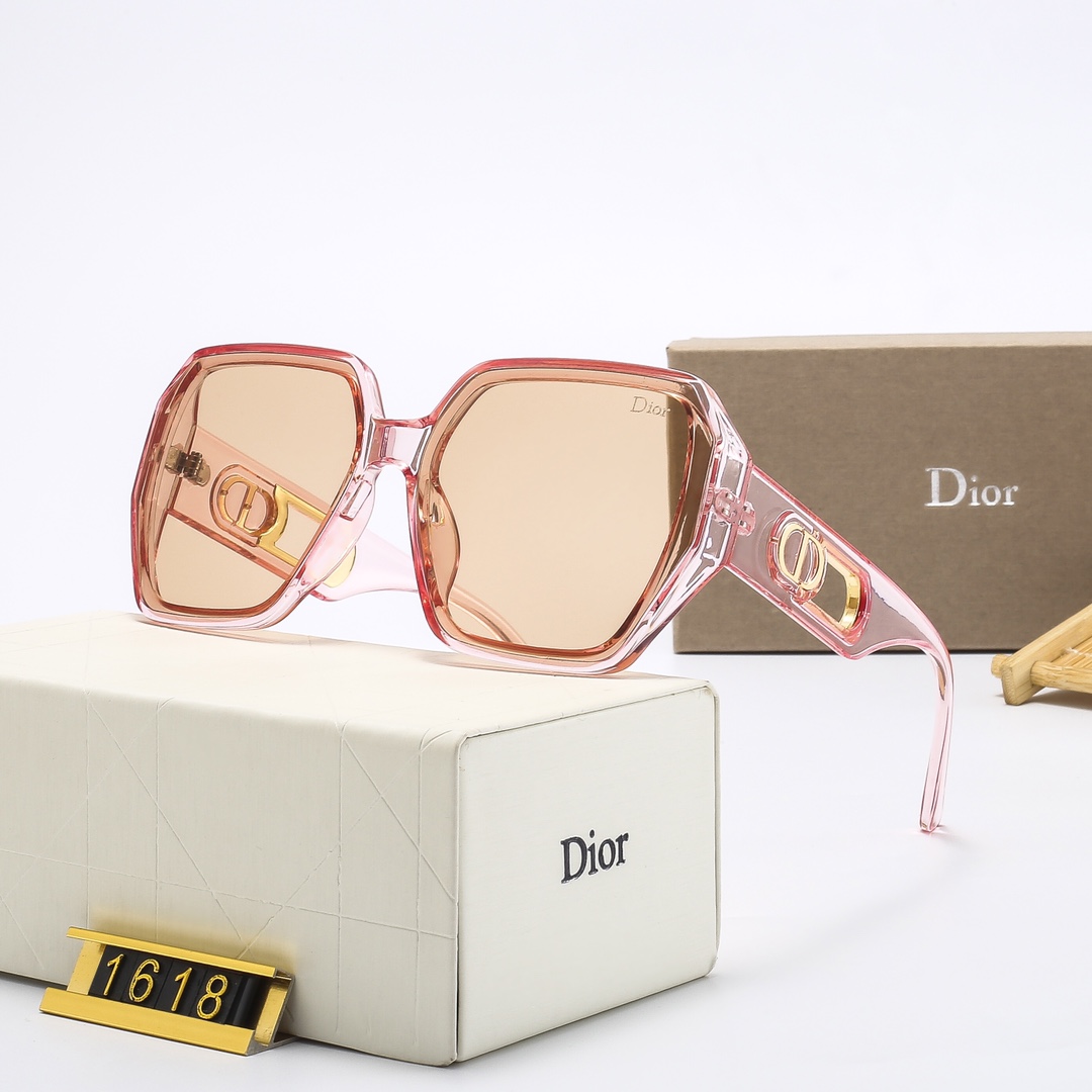 D style fashion retro glasses-Luxeon