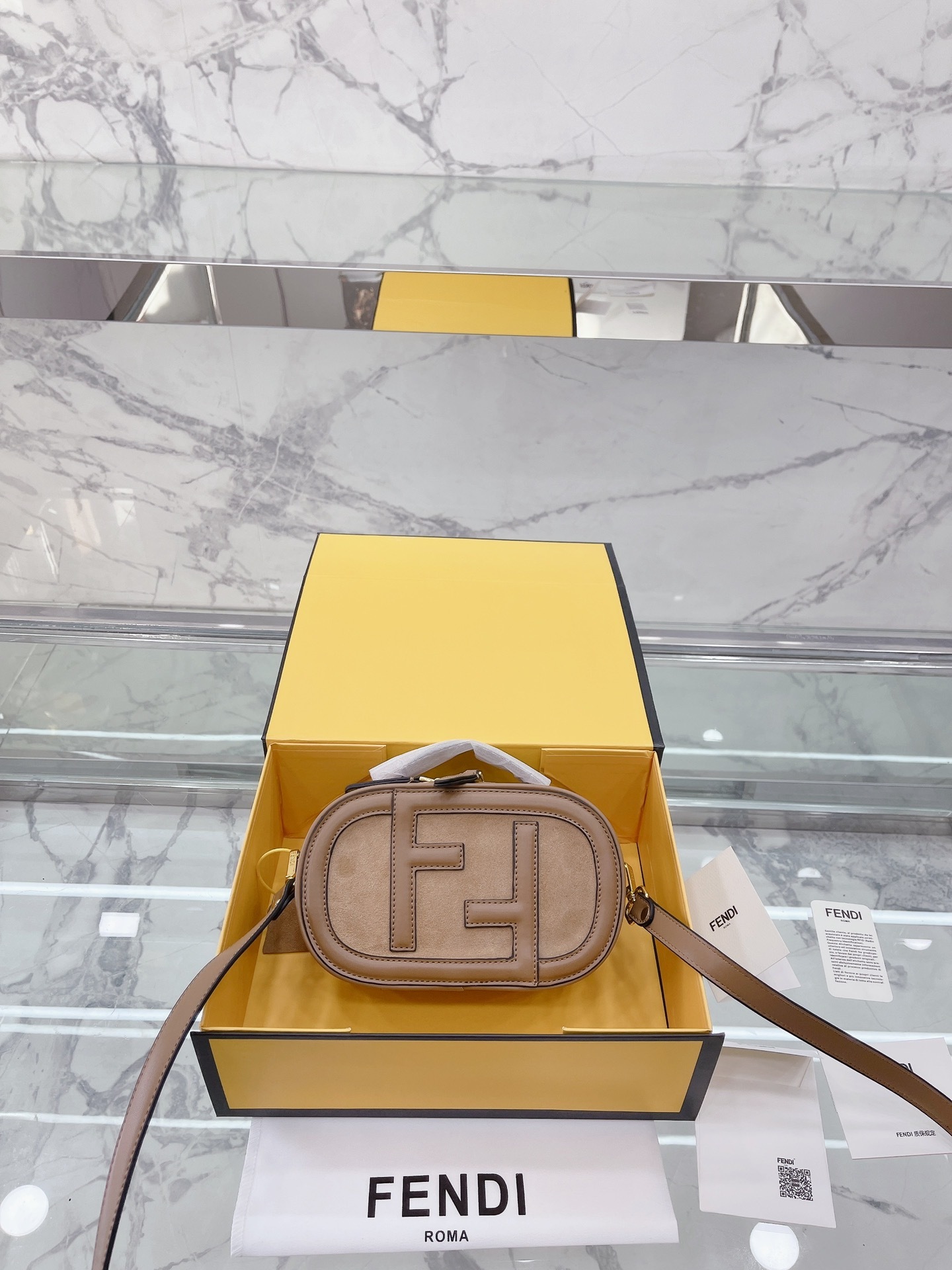 F style Camera Case Shoulder Bags-Luxeon