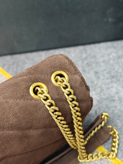 Suede handbag 24*16*7cm