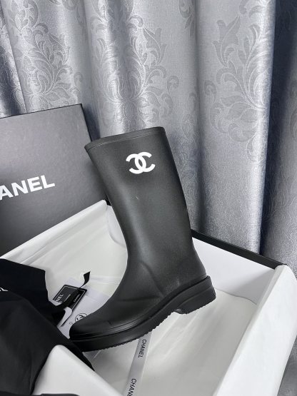 C style vintage rain boots-Luxeon
