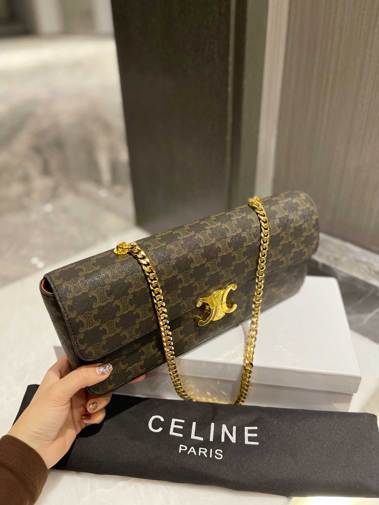 C style Baguette Underarm Bags-Luxeon