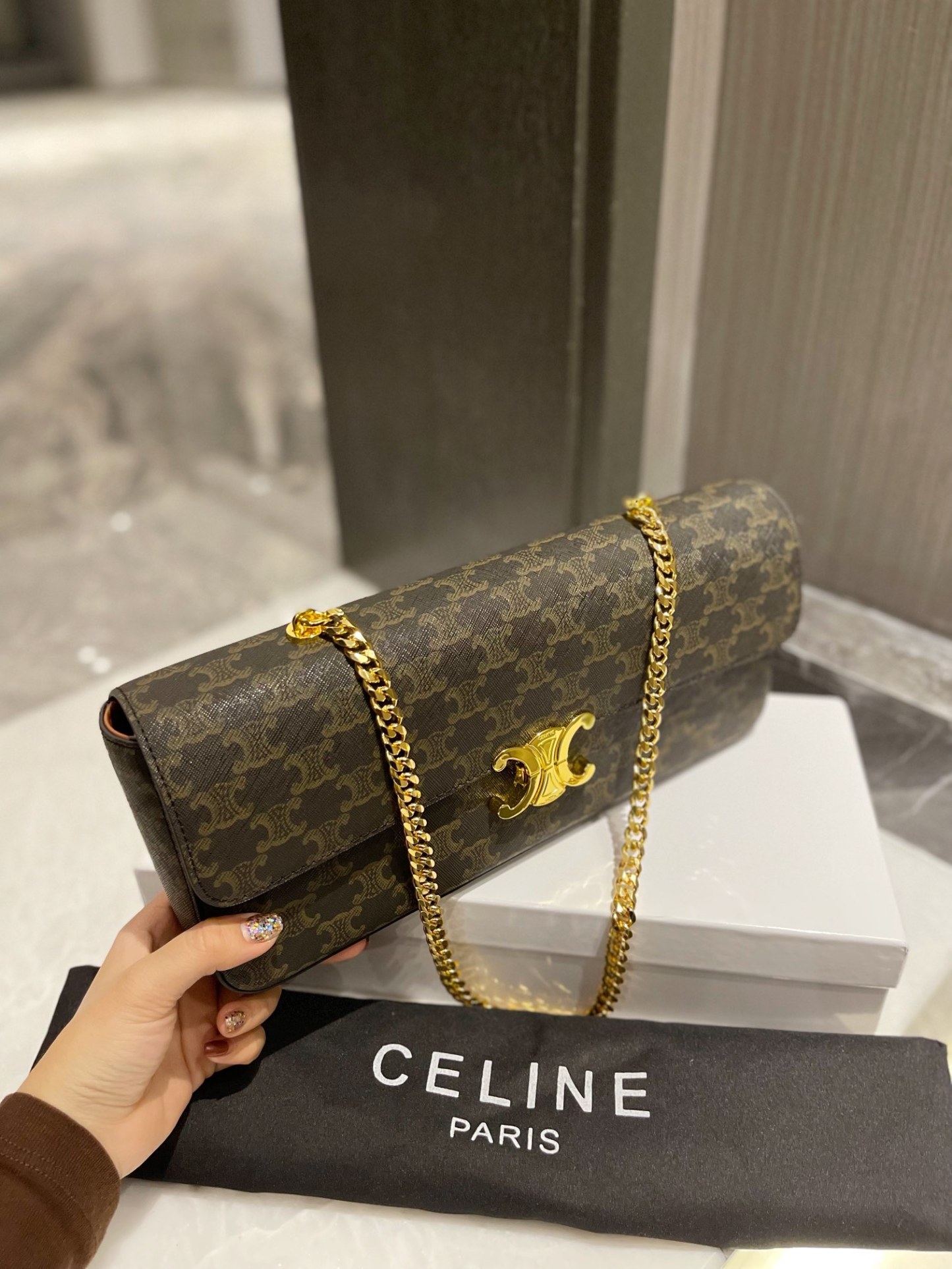 C style Baguette Underarm Bags-Luxeon