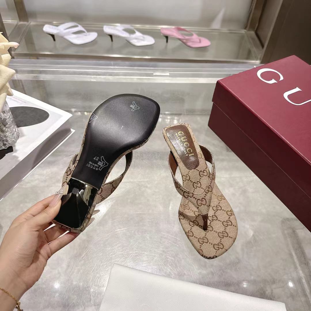 High-heeled flip-flops 5.5cm/35-42