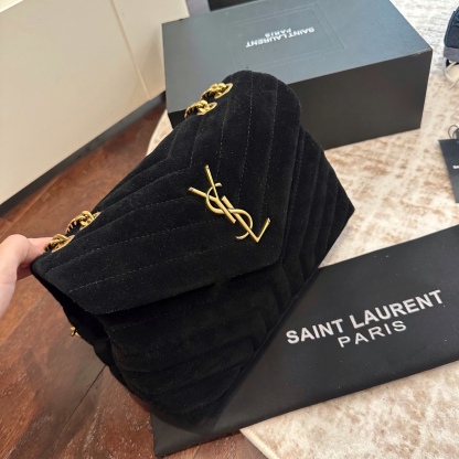 Suede cloud bag 25*16cm