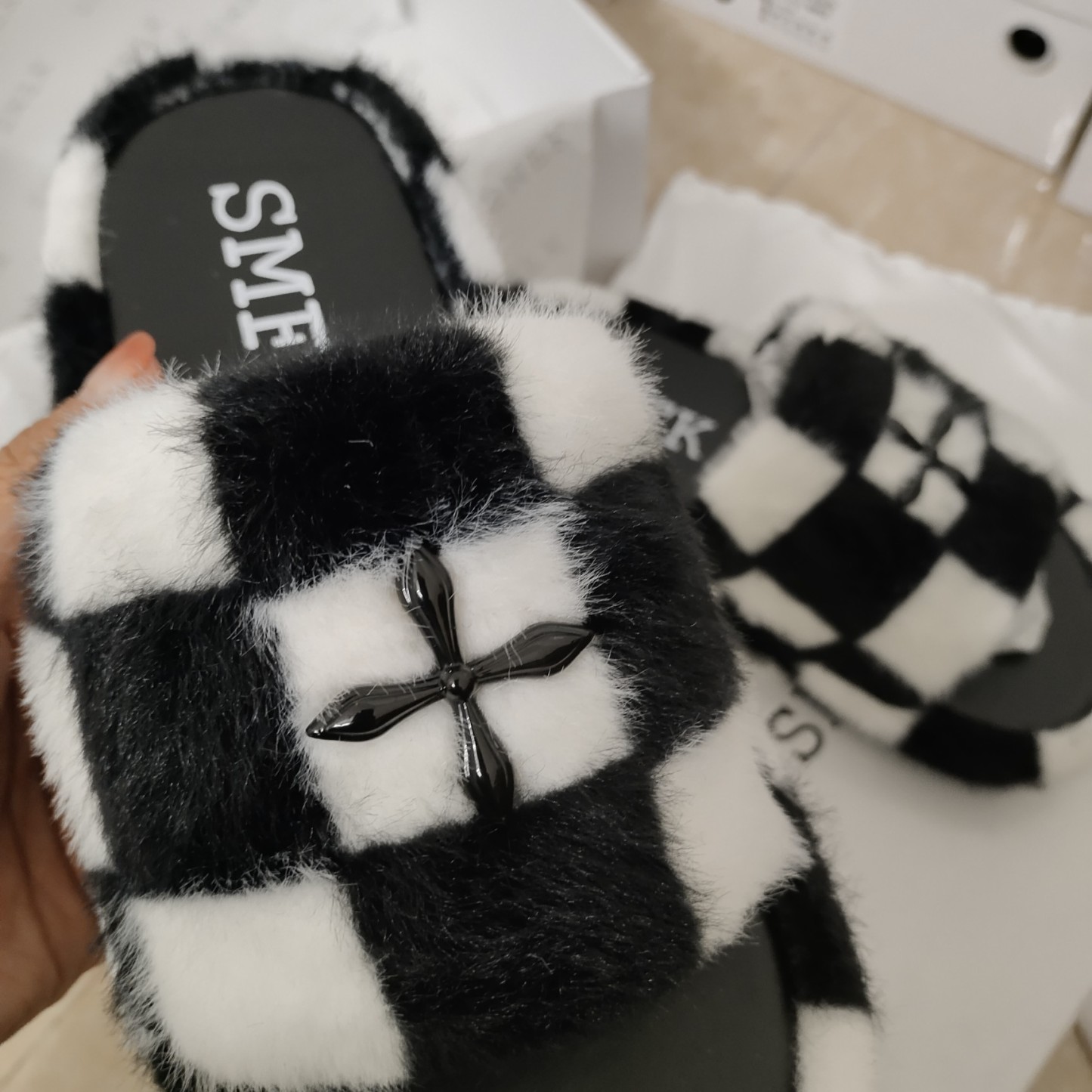 SMFK wool slippers new colors-Luxeon