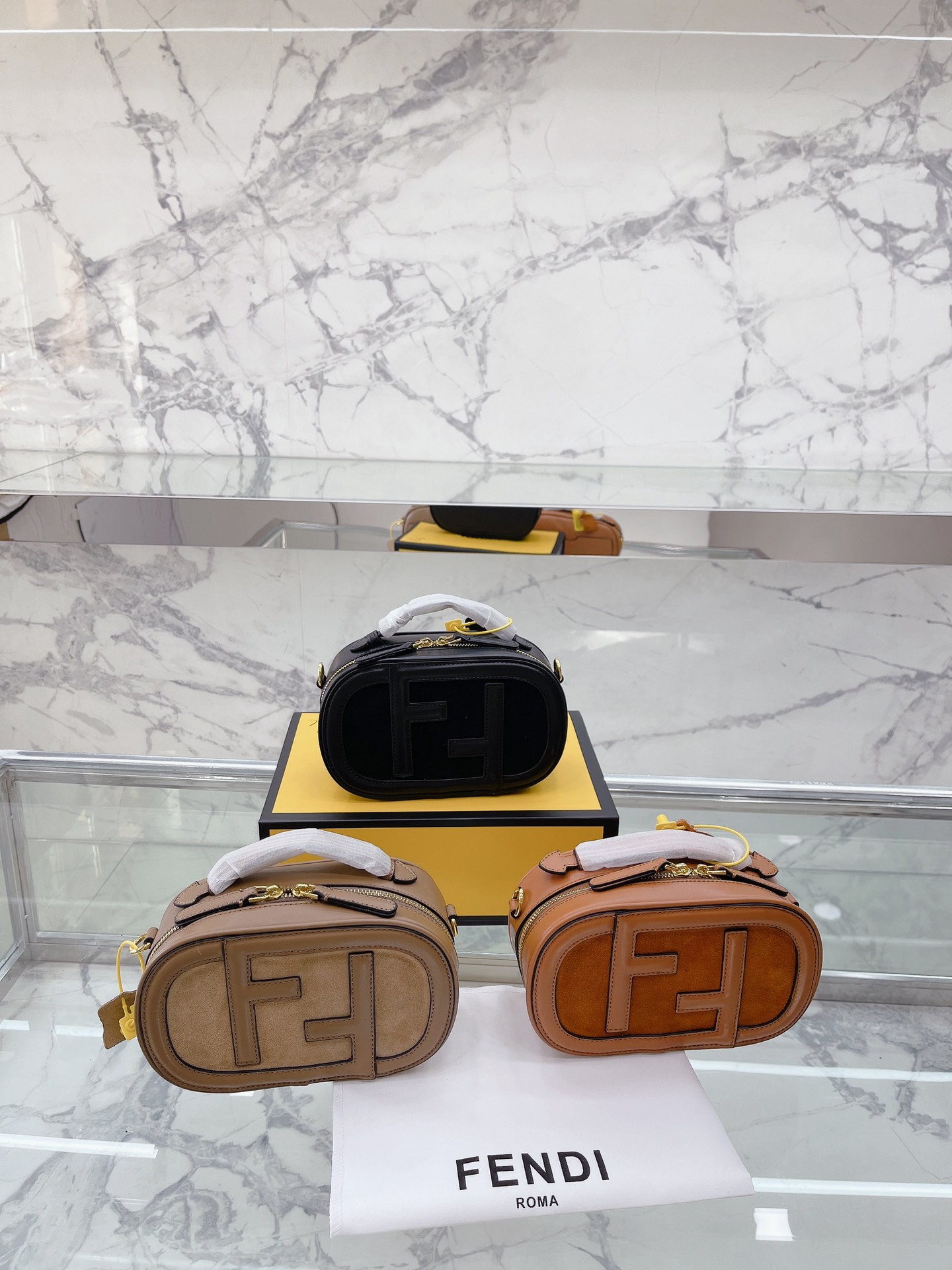 F style Camera Case Shoulder Bags-Luxeon