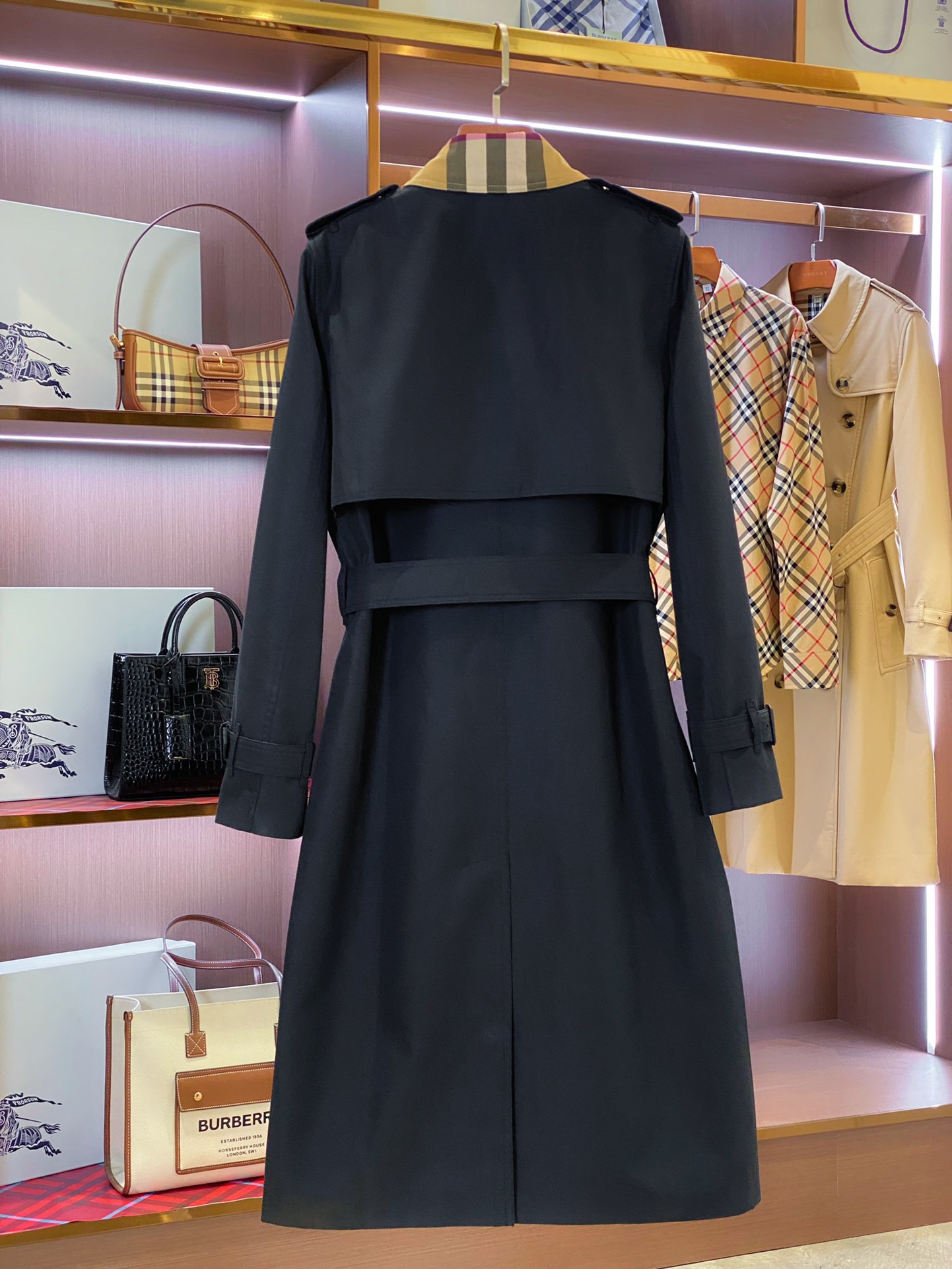 Long trench coat