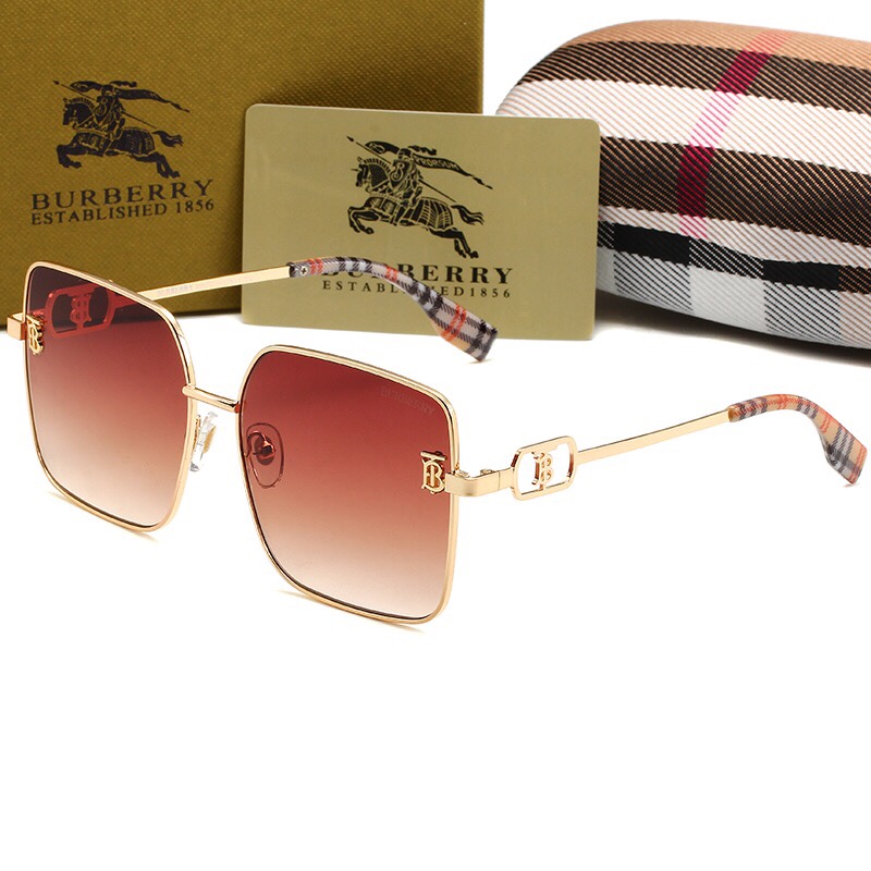 Burberry fashion retro sunglasses-Luxeon