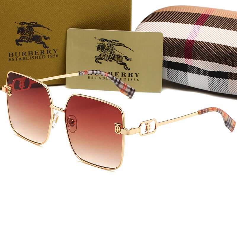 Burberry fashion retro sunglasses-Luxeon