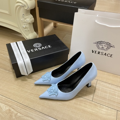 Versace pointed toe pumps-Luxeon