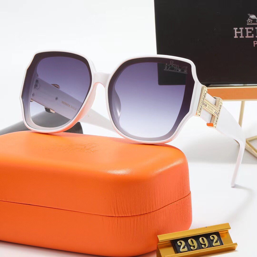 Herme fashion retro glasses-Luxeon