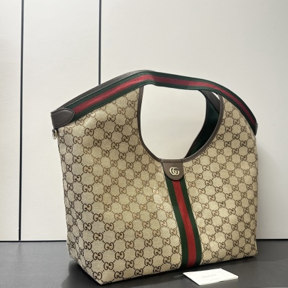 apricot woven tote bag