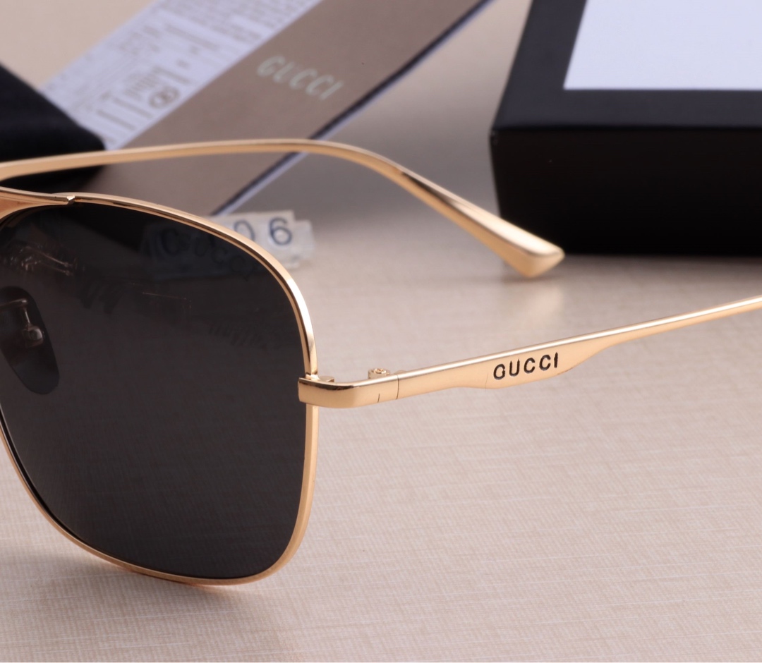 Guc Fashion Ladies Retro New Sunglasses-Luxeon