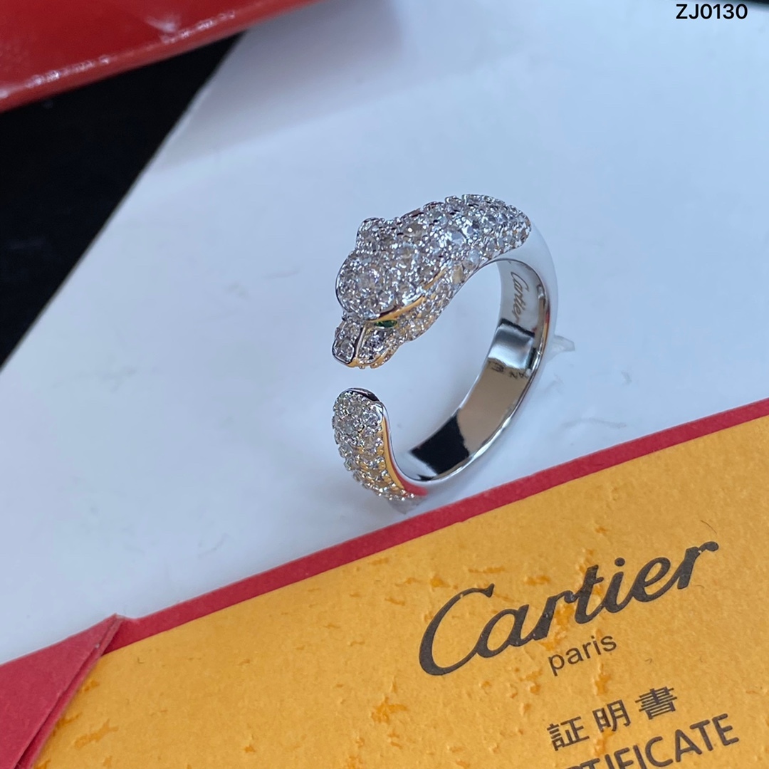 Cartier Fashion Ring-Luxeon